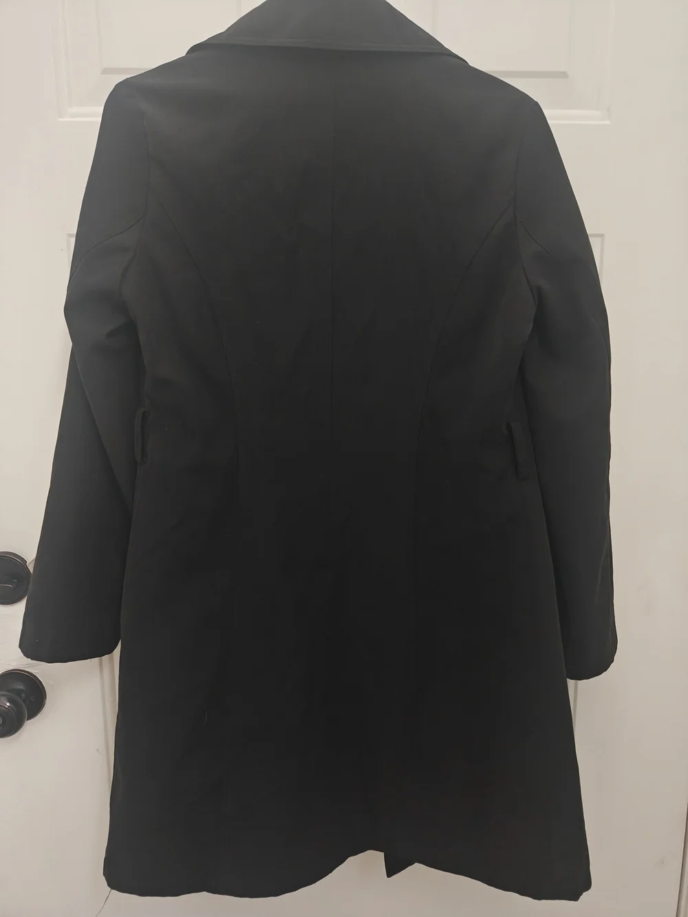 D&G Women’s Black Double-Breasted Trench Coat